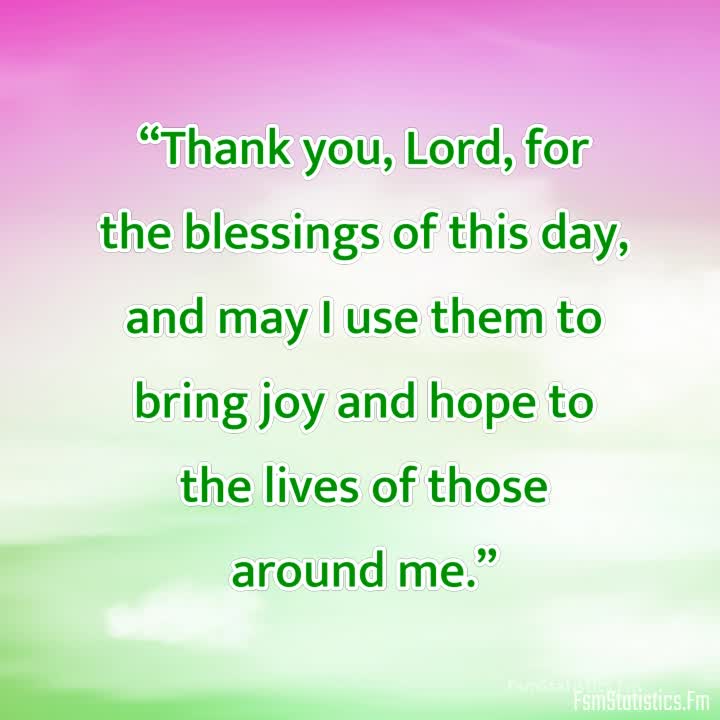 THANK YOU LORD FOR ANOTHER DAY QUOTES – LyricsLive24.com