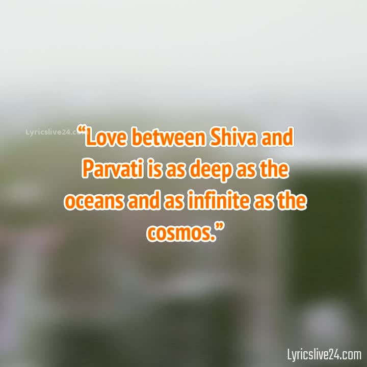 Shiva Parvati Love Quotes In English – Lyricslive24.com